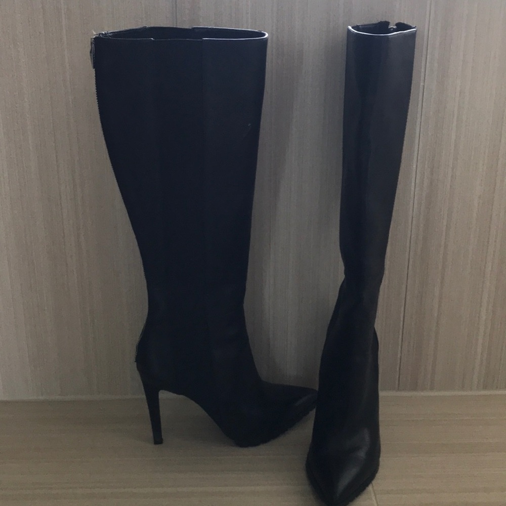 Black Calvin Klein Boots